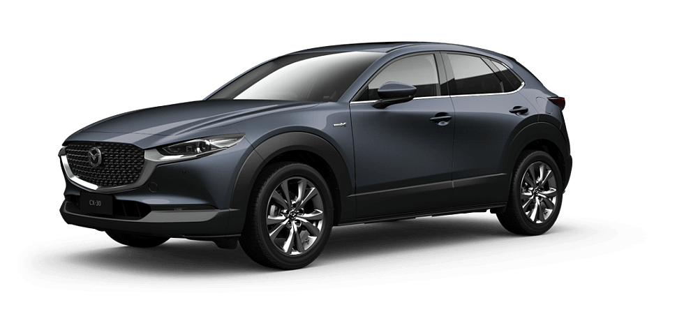 Mazda CX 30 Polymetal Grey Metallic Color