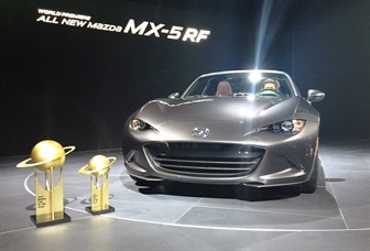 ALL-NEW MAZDA MX-5 WINS BOTH 2016 WORLD CAR OF THE YEAR AND WORLD CAR DESIGN OF THE YEAR