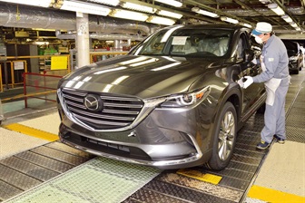PRODUCTION OF BRAND-NEW MAZDA CX-9 BEGINS