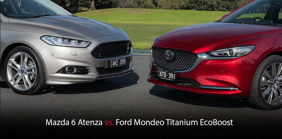 Mazda 6 Atenza vs Ford Mondeo Titanium