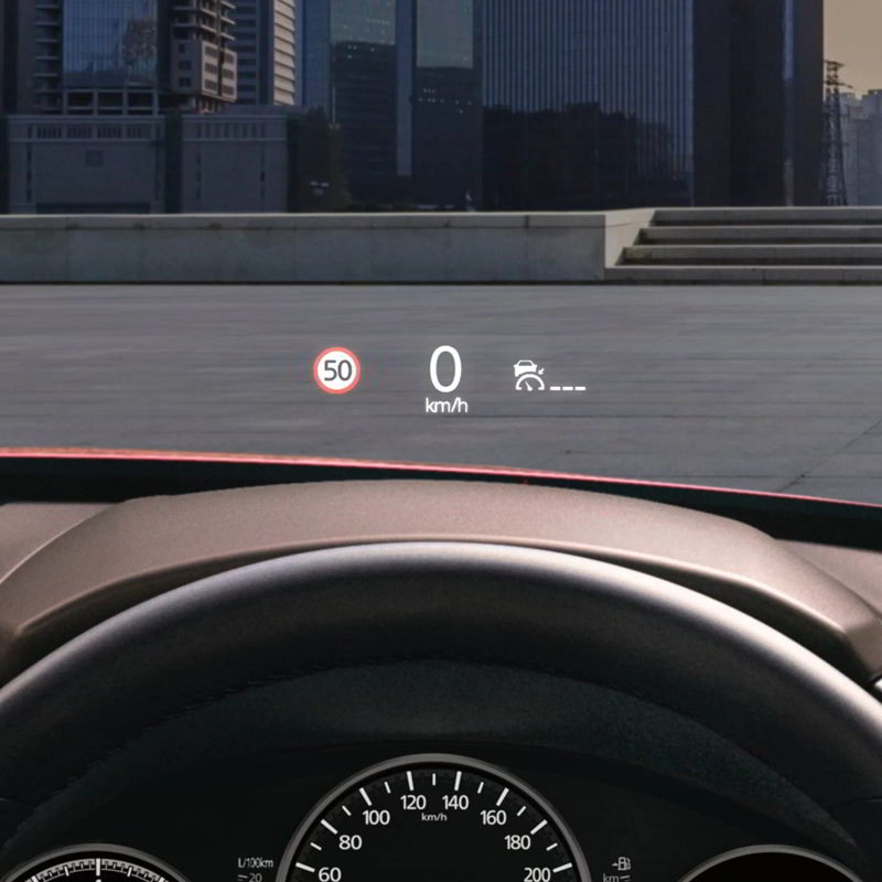 Mazda active driving display technology