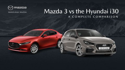 Mazda 3 vs the Hyundai i30